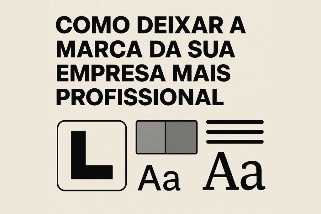 Como deixar a marca da sua empresa mais profissional